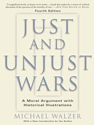 cover image of Just and Unjust Wars